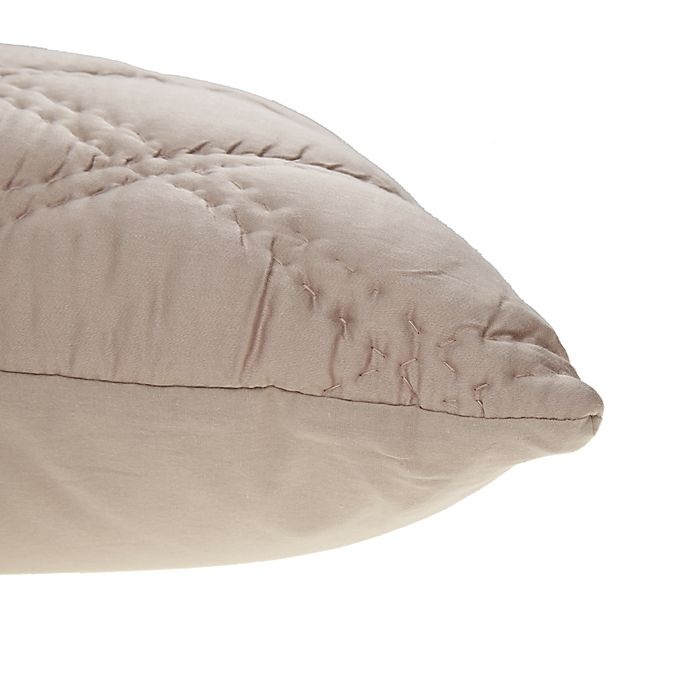 slide 3 of 3, Wamsutta Vintage Doubled Diamonds Square Throw Pillow - Dove, 1 ct