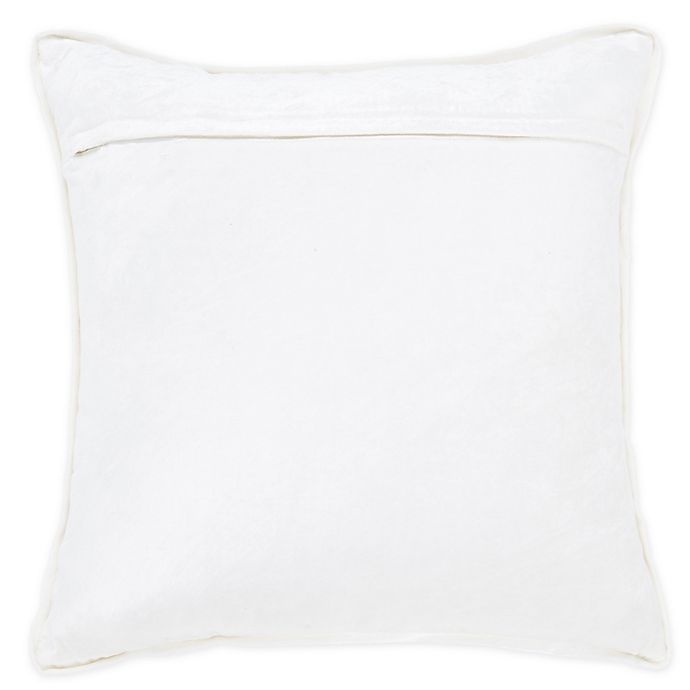 slide 2 of 2, Wamsutta Vintage Velvet Botanical Square Throw Pillow - Cream, 1 ct