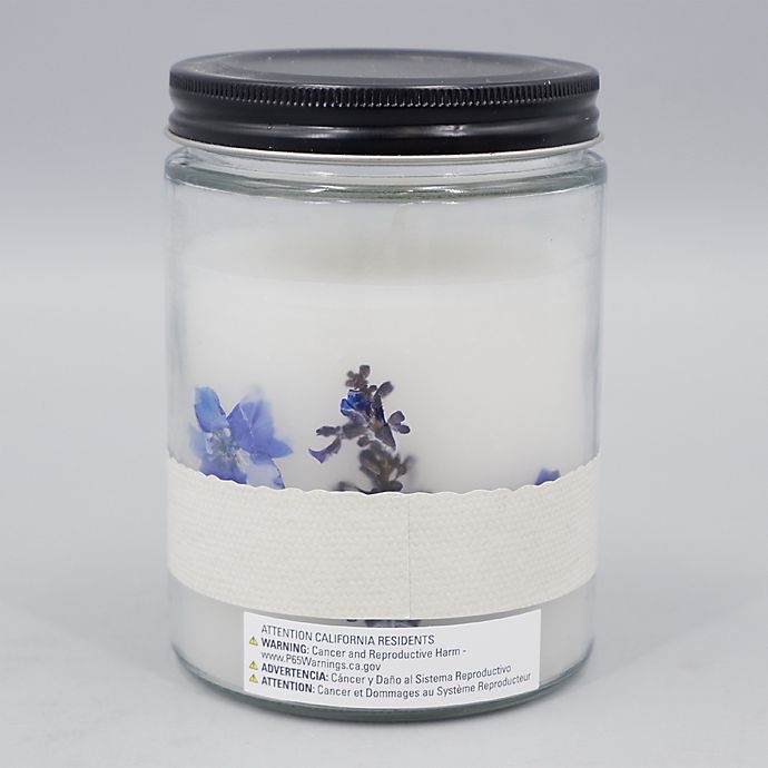 slide 2 of 3, Bee & Willow Home Alsatian Lavender Spring Floral Glass Jar Candle, 15 oz