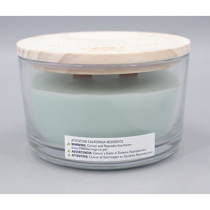 slide 2 of 3, Bee & Willow Home English Cucumber Wood-Wick Glass Candle, 14 oz