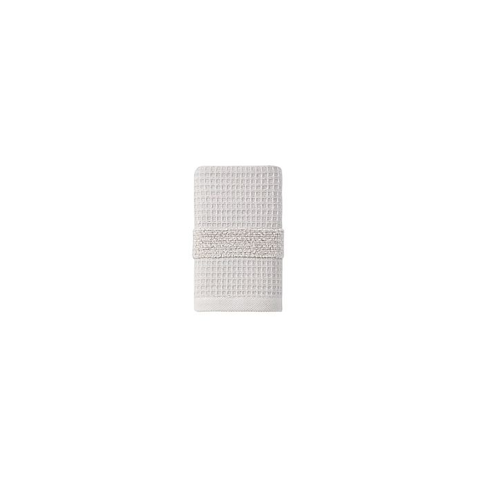 slide 1 of 2, Haven Organic Cotton Waffle & Terry Washcloth - Lunar Rock, 1 ct