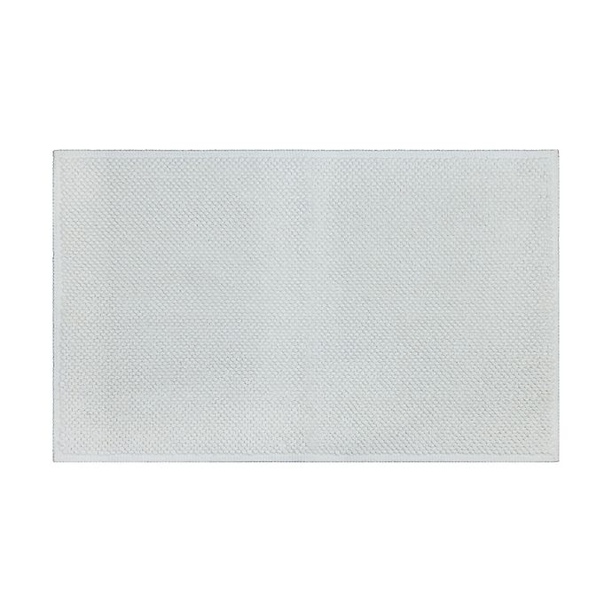 slide 1 of 5, Haven Chunky Loop Organic Cotton Bath Rug - Bright White", 21 in x 34 in