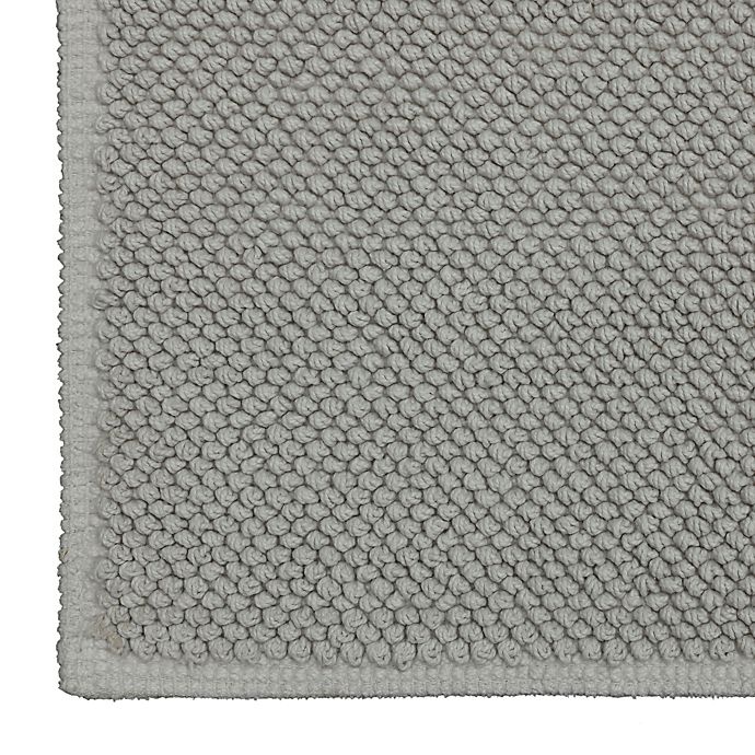 slide 3 of 5, Haven Chunky Loop Organic Cotton Bath Rug - Pumice", 21 in x 34 in