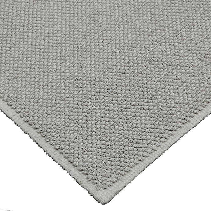 slide 4 of 5, Haven Chunky Loop Organic Cotton Bath Rug - Pumice", 21 in x 34 in