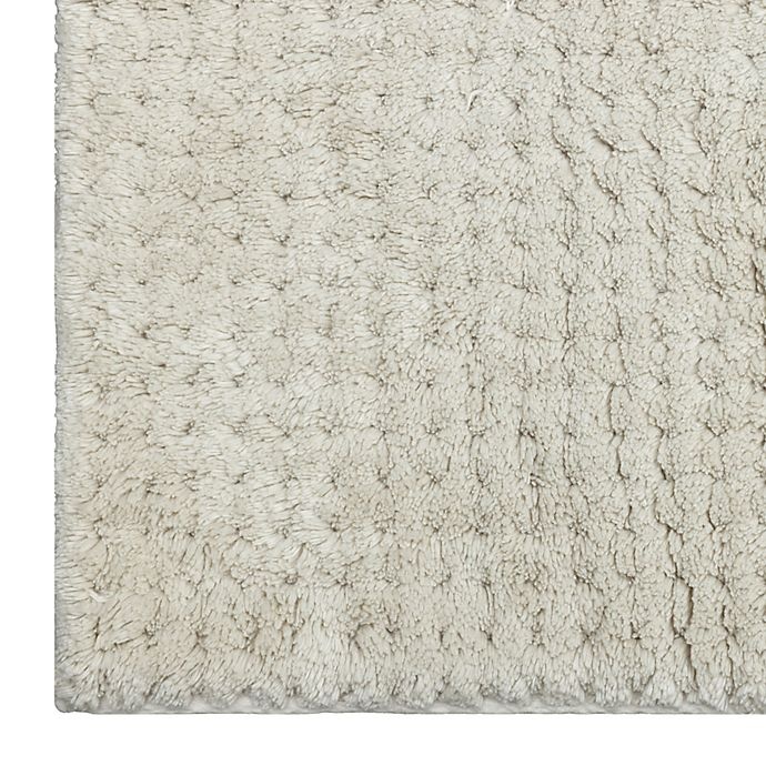 slide 3 of 4, Haven Waffle Organic Cotton Bath Rug - Pumice'', 21 in x 34 in