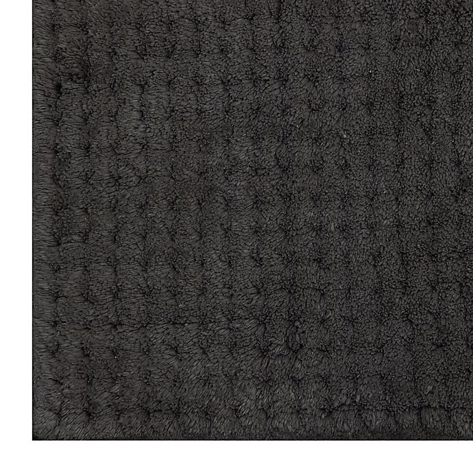 slide 4 of 6, Haven Organic Cotton Tufted Waffle Bath Rug - Gargoyle", 21 in x 34 in