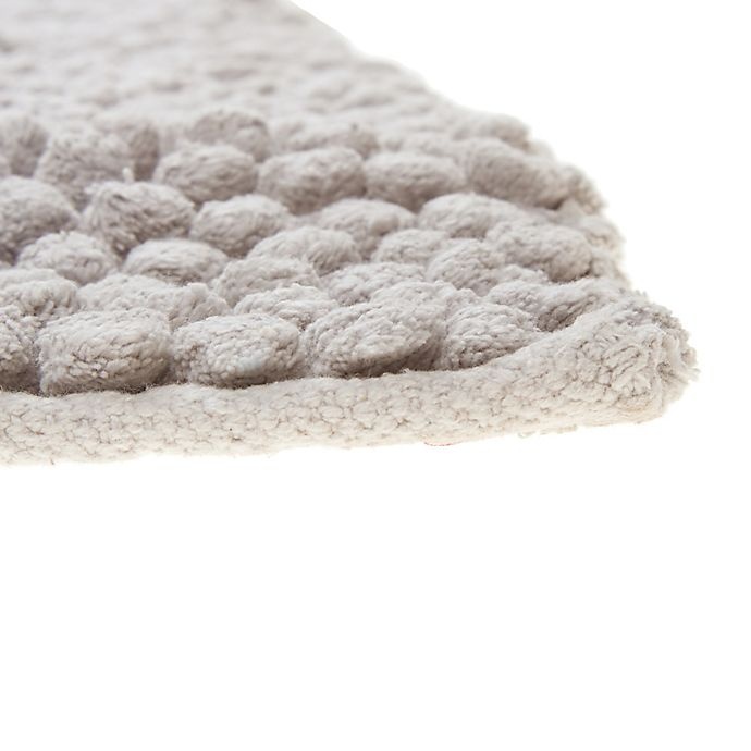 slide 2 of 7, Haven Pebble Bath Rug - Harbor Mist", 24 in x 40 in