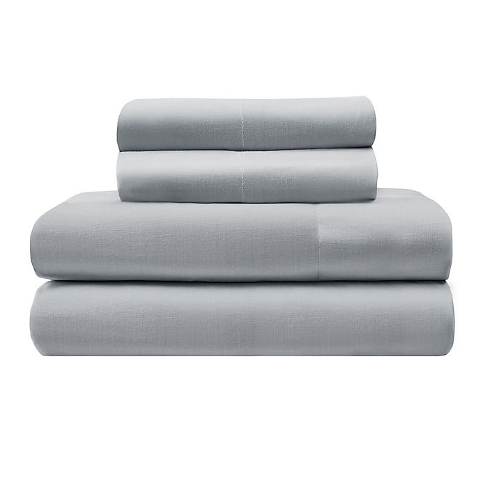 slide 2 of 2, Marmalade 144-Thread Count Twin Sheet Set - Grey, 1 ct