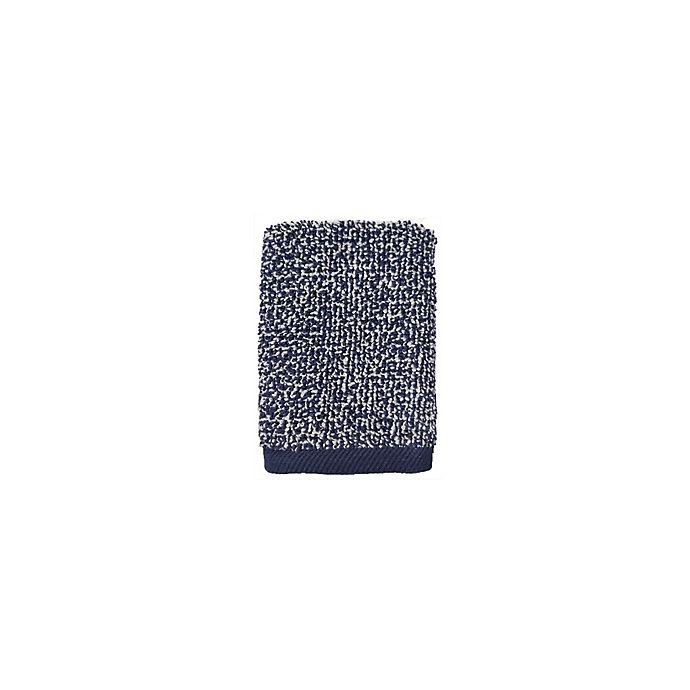 slide 1 of 2, Haven Heathered Pebble Washcloth - Mood Indigo, 1 ct