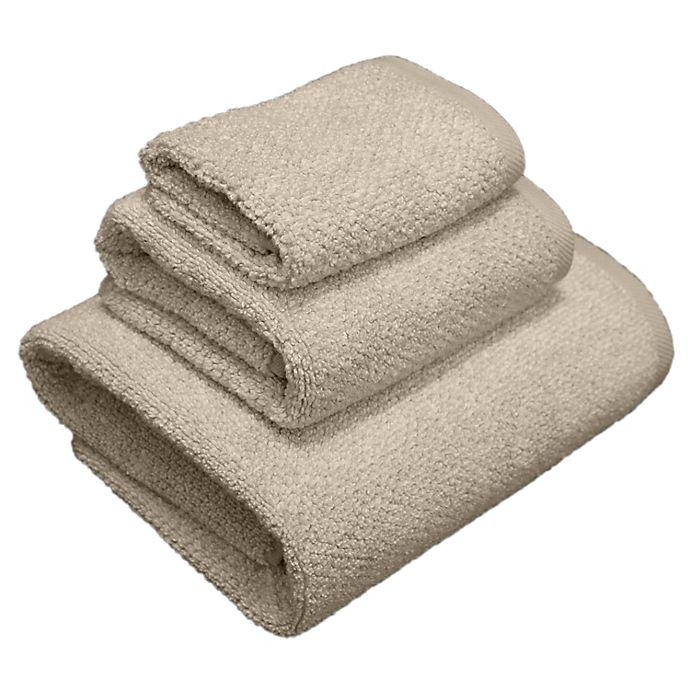 slide 2 of 2, Haven Heathered Pebble Hand Towel - Pumice, 1 ct