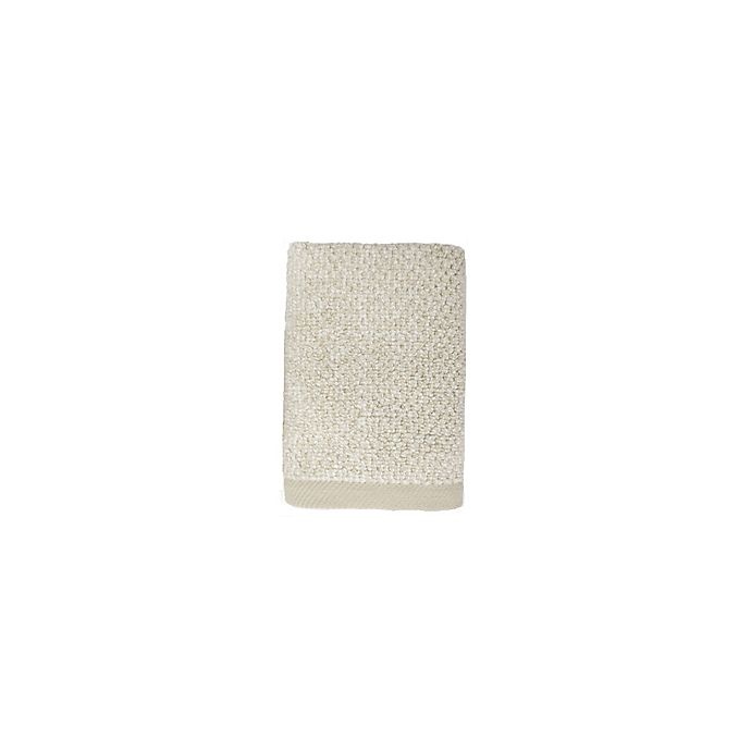 slide 1 of 2, Haven Heathered Pebble Washcloth - Pumice, 1 ct