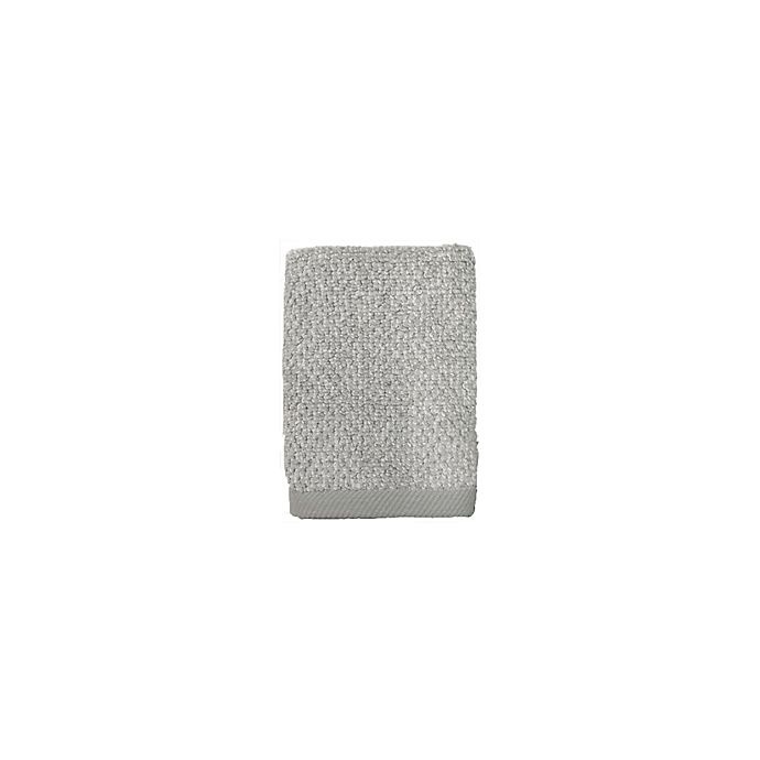 slide 1 of 2, Haven Heathered Pebble Washcloth - Harbor Mist, 1 ct