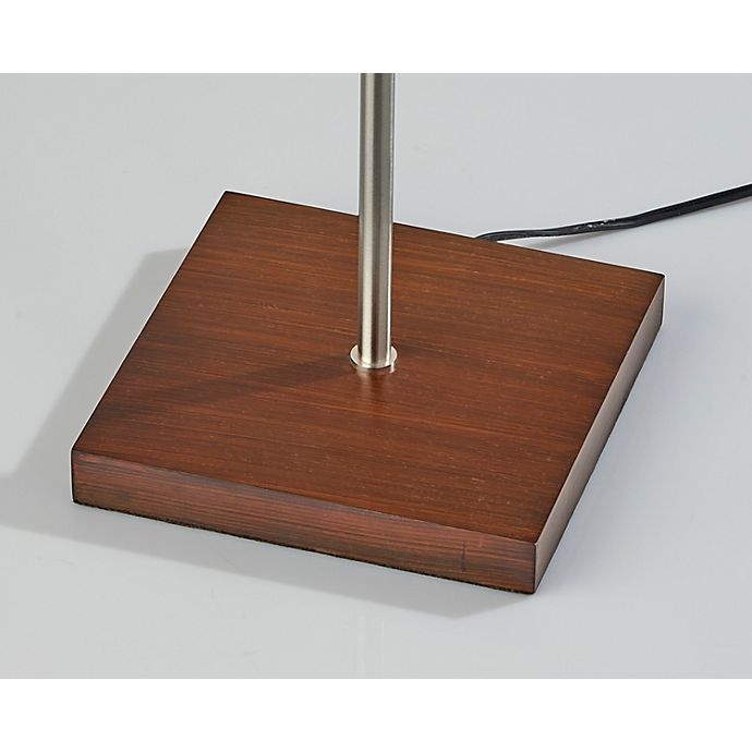 slide 5 of 6, Adesso Stick Floor Lamp - Brushed Steel, 1 ct