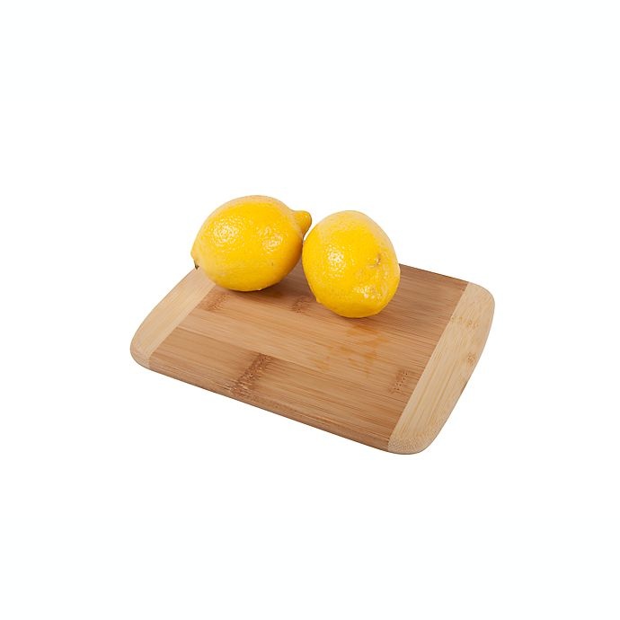 slide 2 of 2, Simply Essential Bamboo Bar Cutting Board, 6 in x 8 in