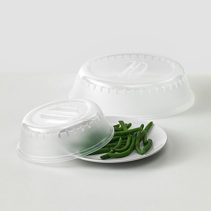 slide 3 of 3, Simply Essential Microwave Food Covers Set, 2 ct