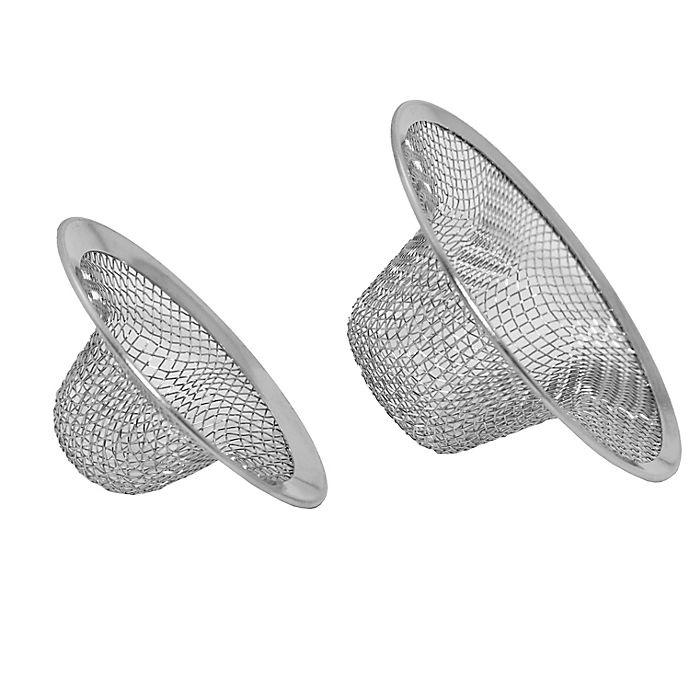 slide 2 of 2, Simply Essential Mesh Sink Strainers, 2 ct