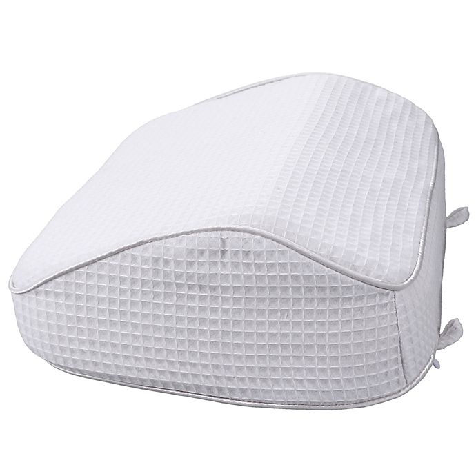 slide 5 of 9, Haven Reversible Memory Foam Bath Pillow - White, 1 ct