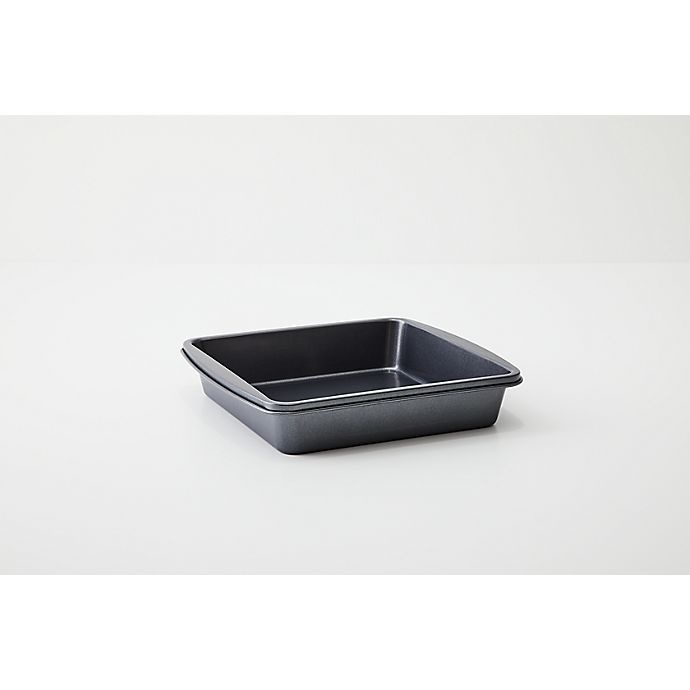 slide 4 of 4, Simply Essential Nonstick Square Cake Pan, 9 in