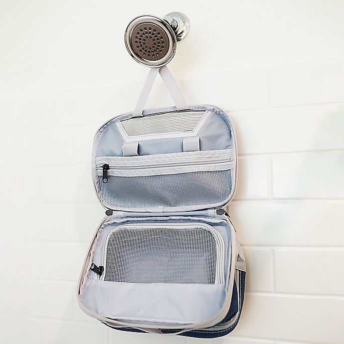 slide 3 of 3, Simply Essential Dopp Kit - Grey, 1 ct