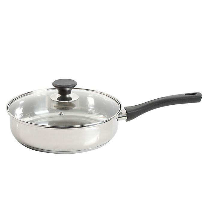 slide 6 of 8, Simply Essential Stainless Steel Cookware Set, 12 ct