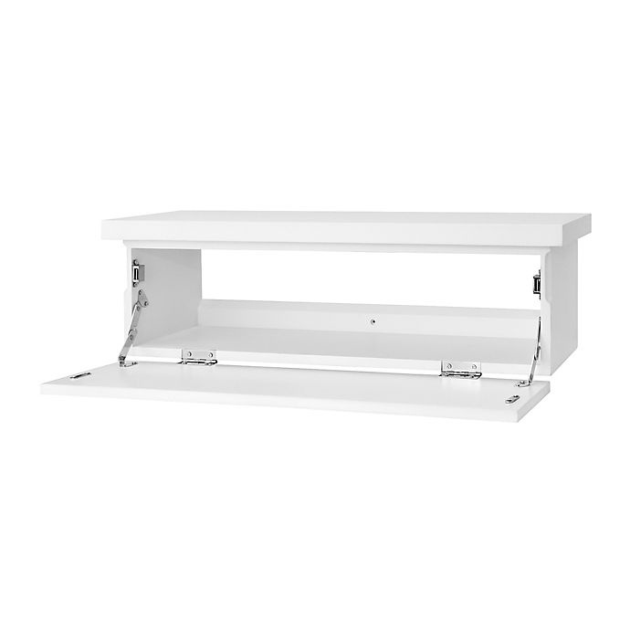 slide 3 of 3, Simply Essential Ledge Storage Shelf - White, 1 ct