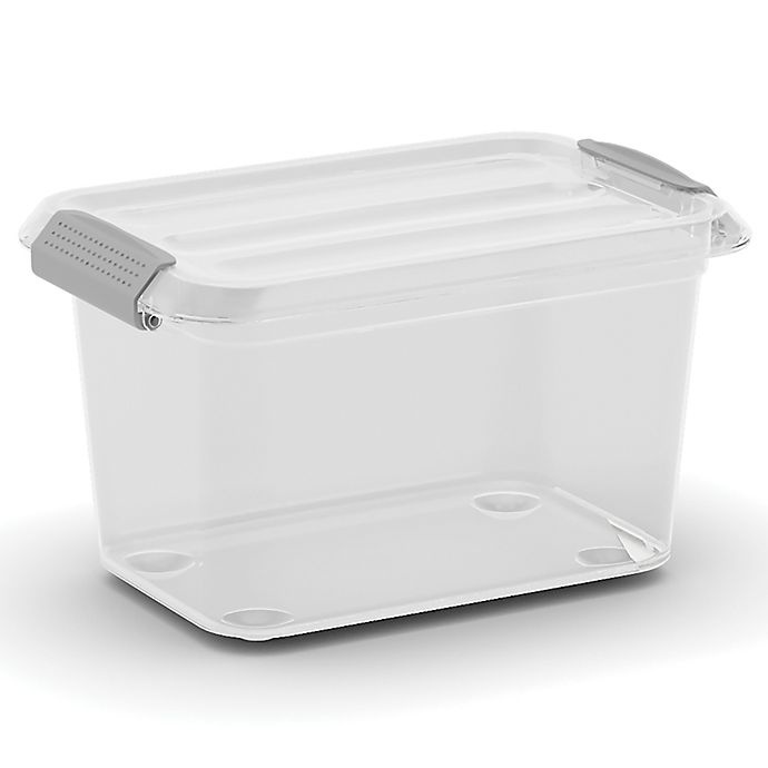 slide 2 of 3, Simply Essential Storage Container with Latching Lid, 6.2 qt