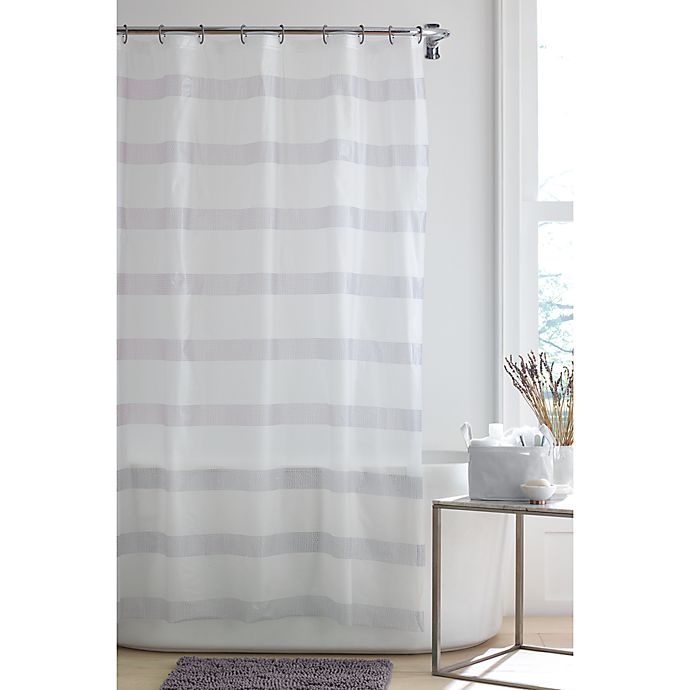 slide 1 of 10, Simply Essential Dotted Stripe Bath Bundle - Grey, 4 ct