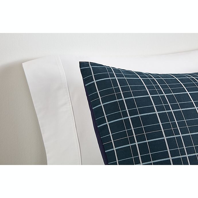 slide 2 of 3, Simply Essential Plaid Twin/Twin XL Comforter Set - Navy, 2 ct