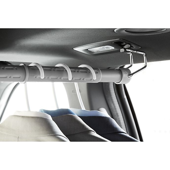 slide 2 of 3, Simply Essential Expandable Car Clothes Bar, 1 ct