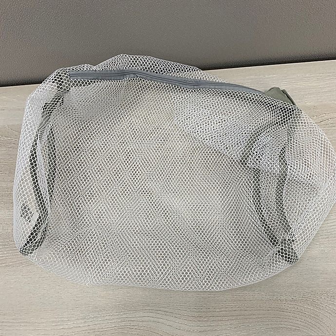 slide 2 of 2, Simply Essential Mesh Delicates Wash Bag - White, 1 ct