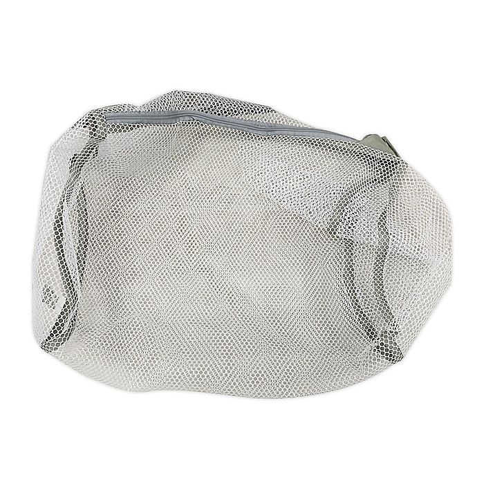 slide 1 of 2, Simply Essential Mesh Delicates Wash Bag - White, 1 ct