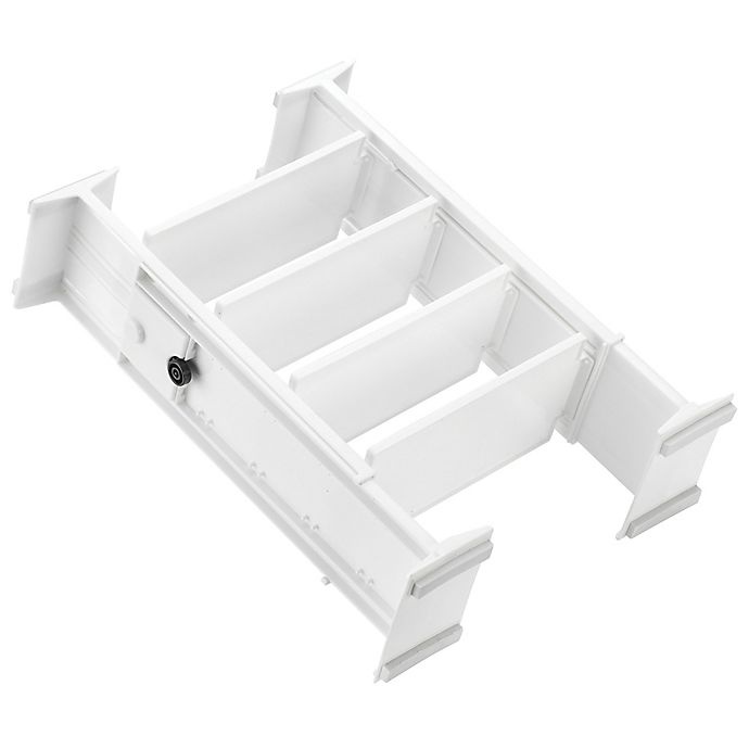 slide 1 of 6, Simply EssentialAdjustable Drawer Organizers, 6 ct