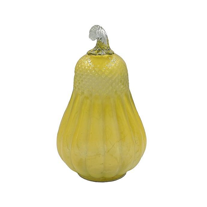 slide 1 of 1, Bee & Willow Home Bee & Willow Glass LED Gourd - Yellow, 1 ct