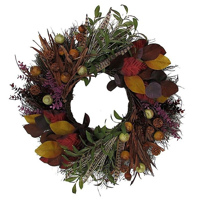 slide 1 of 1, Bee & Willow Home Bee & Willow Olive Wreath, 24 in