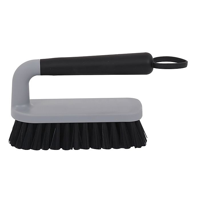 slide 3 of 3, Simply Essential All Purpose Scrub Brush - Grey, 1 ct