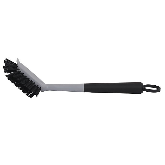 slide 2 of 4, Simply Essential Utility Scrub Brush - Grey, 1 ct