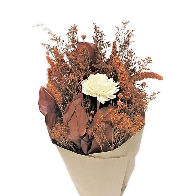 slide 1 of 1, Bee & Willow Home Bee & Willow Rustic RoseÂ Bouquet - White/Orange, 29 in