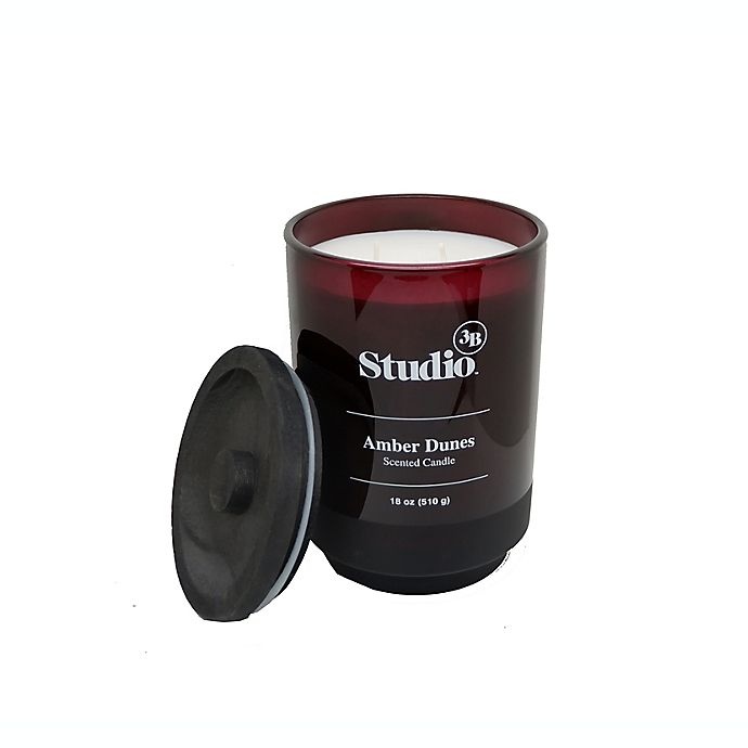 slide 2 of 2, Studio 3B Amber Dunes Glass Jar Candle, 18 oz