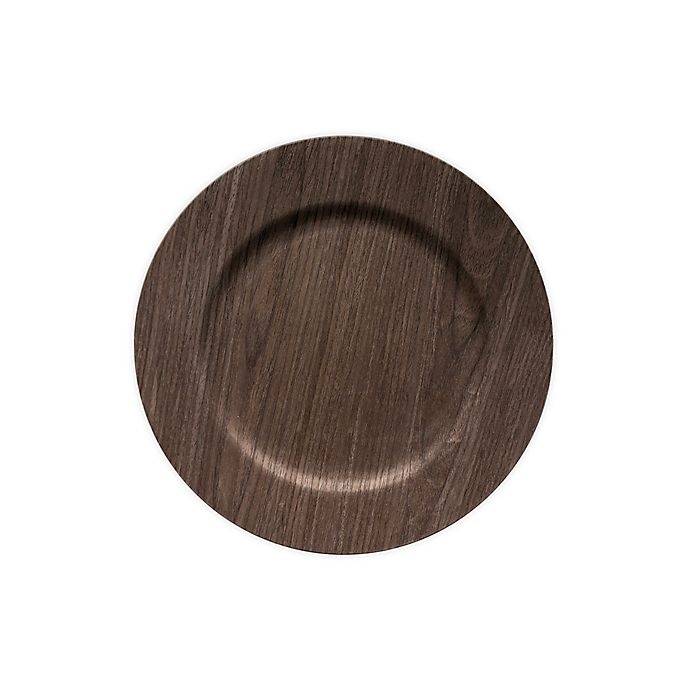 slide 1 of 1, Bee & Willow Home Bee & Willow Wood Veneer Charger Plate - Natural, 1 ct