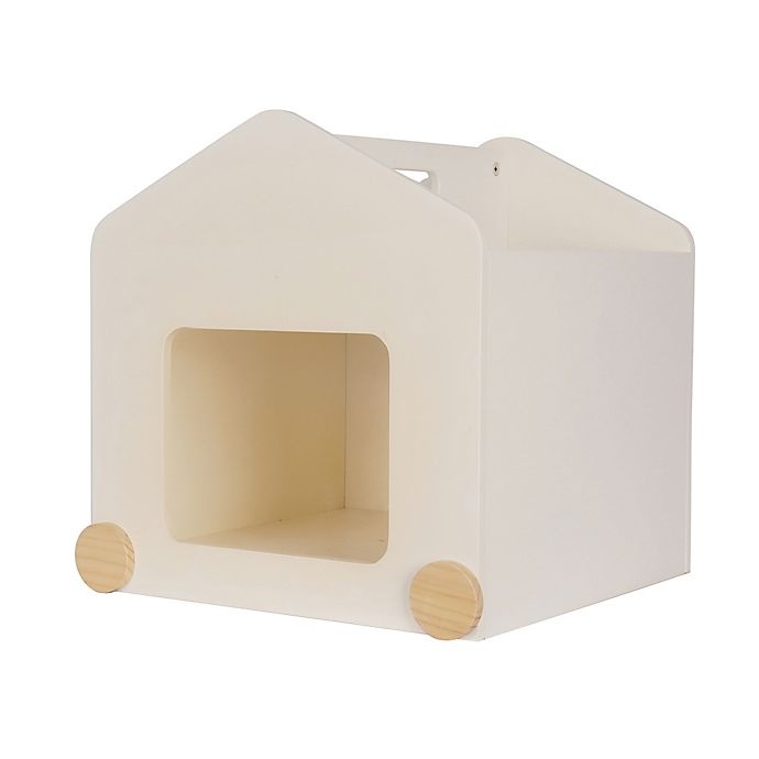 slide 8 of 13, Marmalade Toy Box with Wheels - White, 1 ct