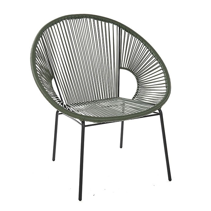 slide 3 of 7, Studio 3B Sora Outdoor String Stacking Chair - Green, 1 ct