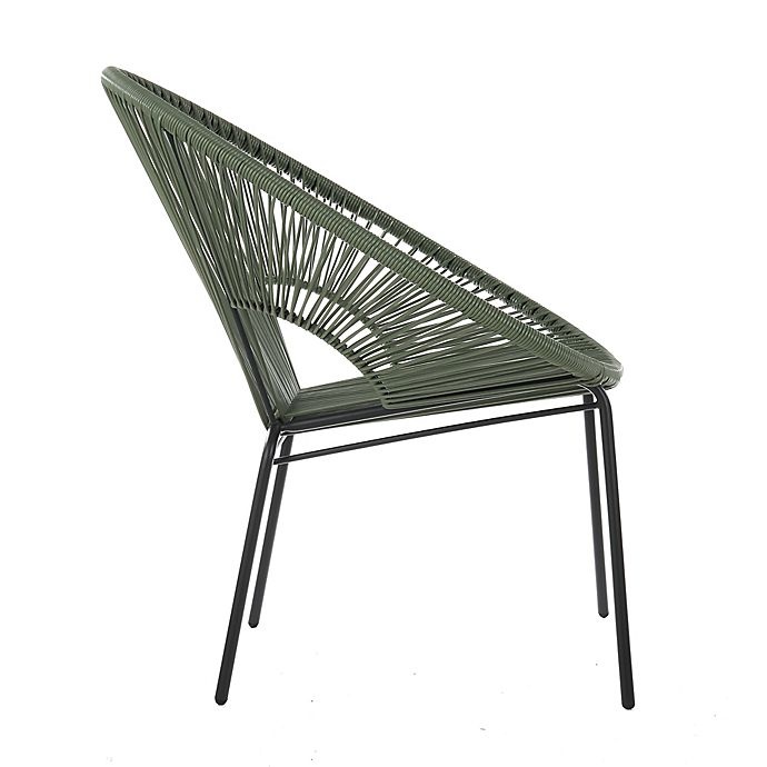 slide 5 of 7, Studio 3B Sora Outdoor String Stacking Chair - Green, 1 ct