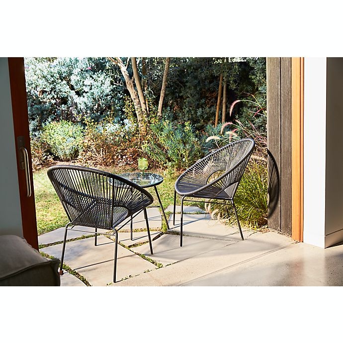 slide 7 of 7, Studio 3B Sora Outdoor String Stacking Chair - Green, 1 ct