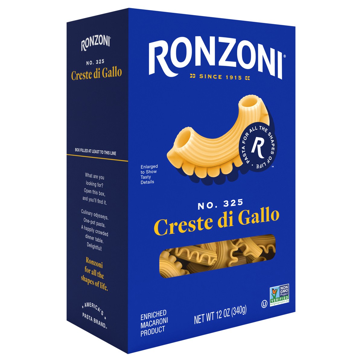 slide 2 of 9, Ronzoni Creste Di Gallo, 12 oz