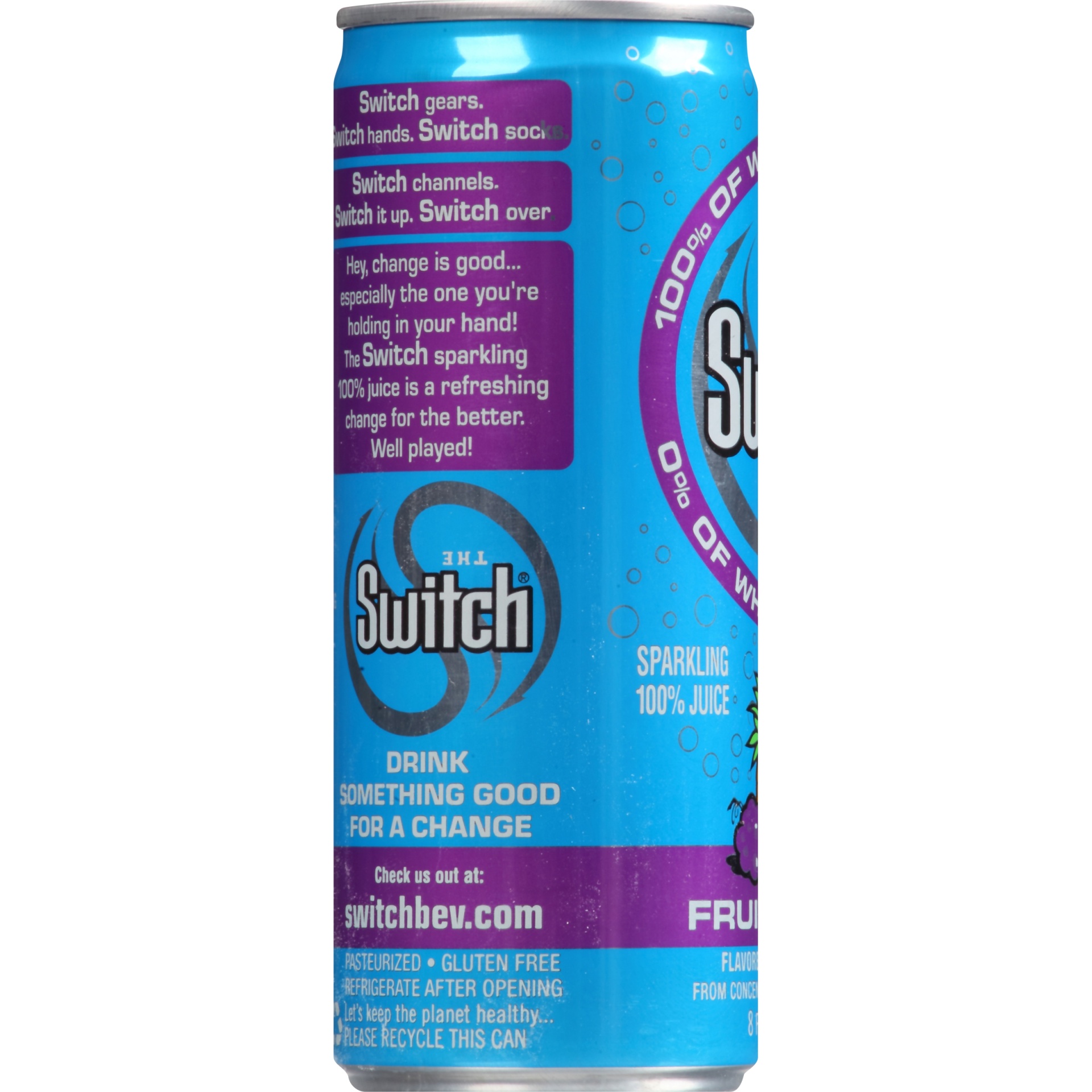 slide 2 of 6, The Switch 100% Juice Fruit Punch , 8.3 oz