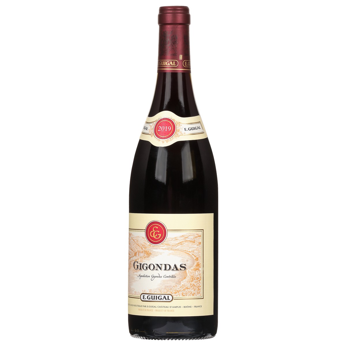 slide 5 of 9, E. Guigal Gigondas 750 ml Bottle, 750 ml