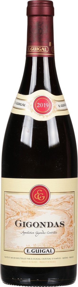 slide 8 of 9, E. Guigal Gigondas 750 ml Bottle, 750 ml