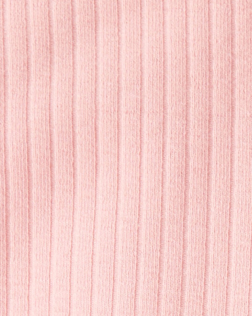 slide 3 of 3, Carter's Carters Toddler Girl Cotton Flare Leggings - Pink Pink 4T, 1 ct