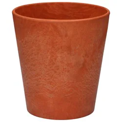 Root & Vessel Stoneart Terra Red Cache Pot - 5 in