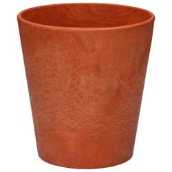 Root & Vessel Stoneart Terra Red Cache Pot - 5 in